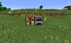 Crafting Table and Furnace