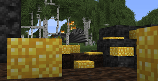 A dragon causing destruction as usual...