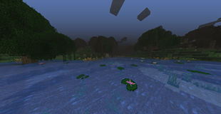 A simple swamp, lush and fairly normal..