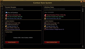 Combat Stats System