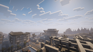 Cities and buildings destroyed