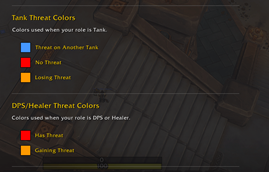 Threat Colors