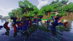 Cinematic shot from OreSpawn Adventure.