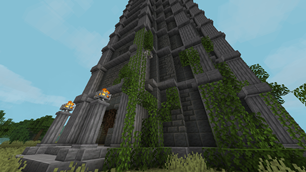 At the bottom of the Tower