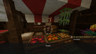 Yuhiri The Farmer, an NPC in the Hall