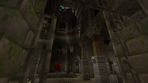 At the center of the Hall