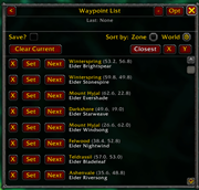 Sorting a list by World/Closest