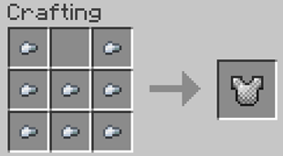 Chainmail Chestplate Recipe: