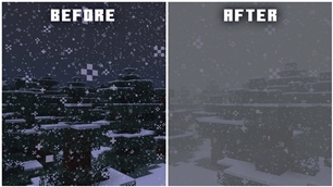 Blizzard Before/After