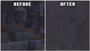 Pale Garden Before/After