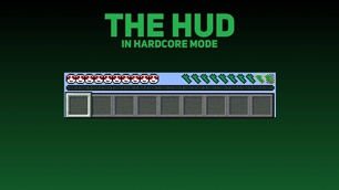 The HUD in Hardcore mode