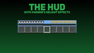 The HUD with Farmer's Delight