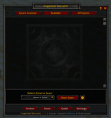 Scanner Main Window