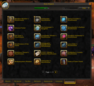 Hearthstones Tab in Collections