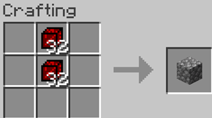 cobblestone crafting