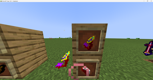 new flower and leather