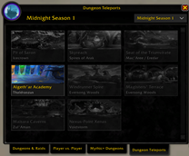 Dungeon Teleports Season 1