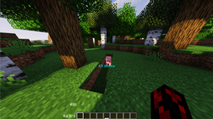 Armor HUD in action