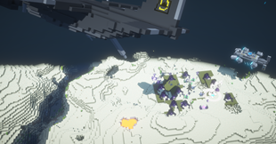 AC-130 in action against S'kryn compound
