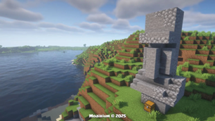 Moai Villager Statue