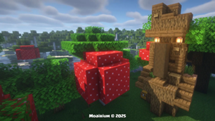 Dark Wood Moai Villager