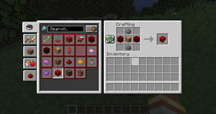redstone block recipe