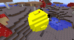 Pacman with his saddle