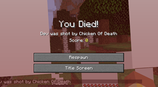Death message