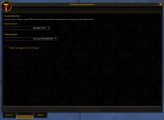 Customization-tab