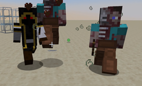 Necromancer Steve and his summons.png