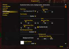 Appearance Settings