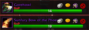 Dragon Loot - Main Loot Roll Frame
