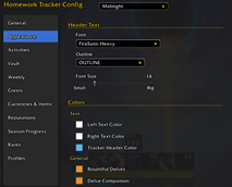 Appearance Config