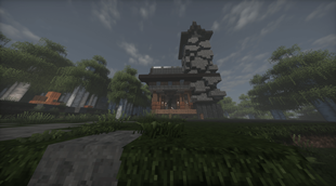 There's something trying to get into the house