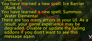 spam chat errors