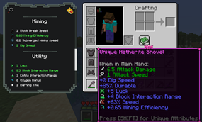 Unique Tiers and Attributes Items 01