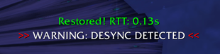 Network Re-Synced!