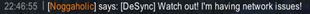 DeSync Chat Alert
