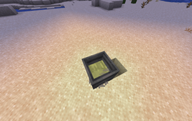 Jump Boost Potion inside a Brewing Cauldron