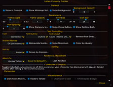 Options Menu