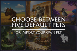 2. Choose between five default pets.png