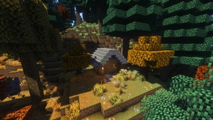 Naturally Generated Hut