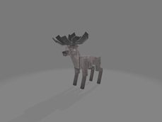 PSY Deer Mutant Render