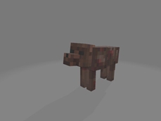 Blind Dog Mutant Render