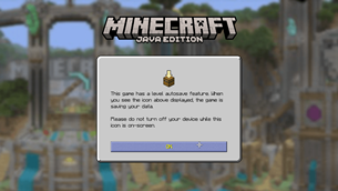Autosave Warning