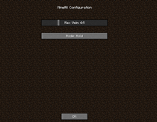 Config Menu