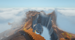 EPIC BADLANDS SINKHOLE BIRD'S EYE VIEW