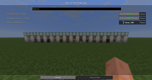In-Game Configuration