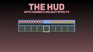 The HUD with Farmer's Delight