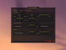 Minimap settings